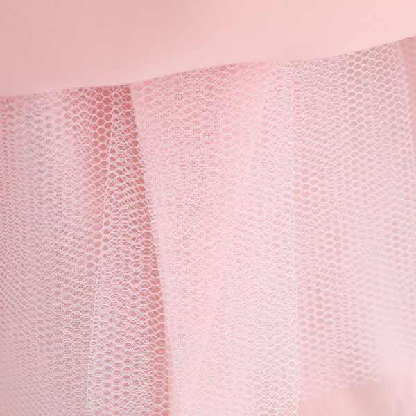 Baby Girl Christening Tutu Dress – Floral Embroidered Sequins Dress