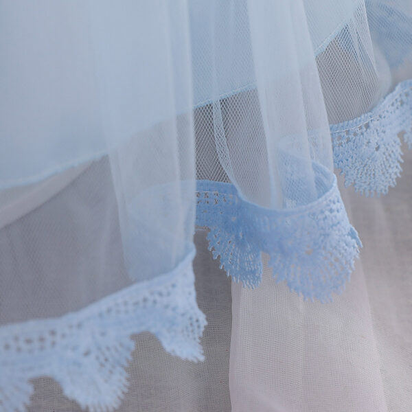 Baby Girl Christening Tutu Dress – Floral Embroidered Sequins Dress