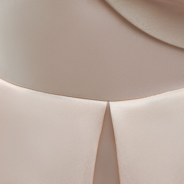 Baby Girl Formal Dress – Solid Color Princess Sling Dress for Summer