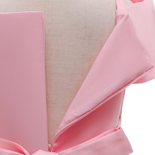 Baby Girl Formal Dress – Solid Color Princess Sling Dress for Summer