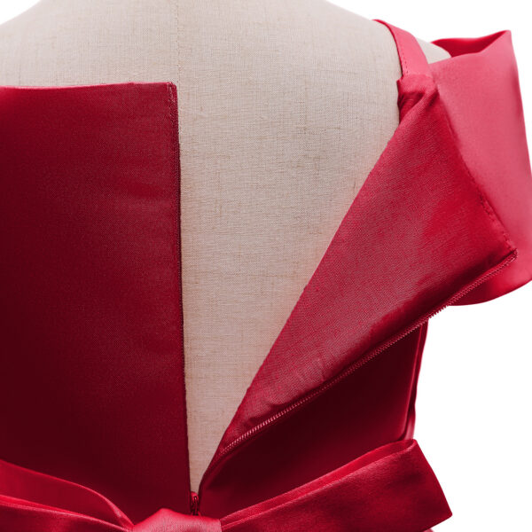 Baby Girl Formal Dress – Solid Color Princess Sling Dress for Summer