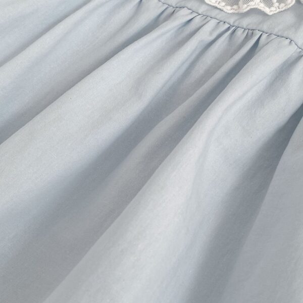 Baby Girl Peter Pan Collar Onesie – Butterfly Bows Lace Trim Spring Onesie